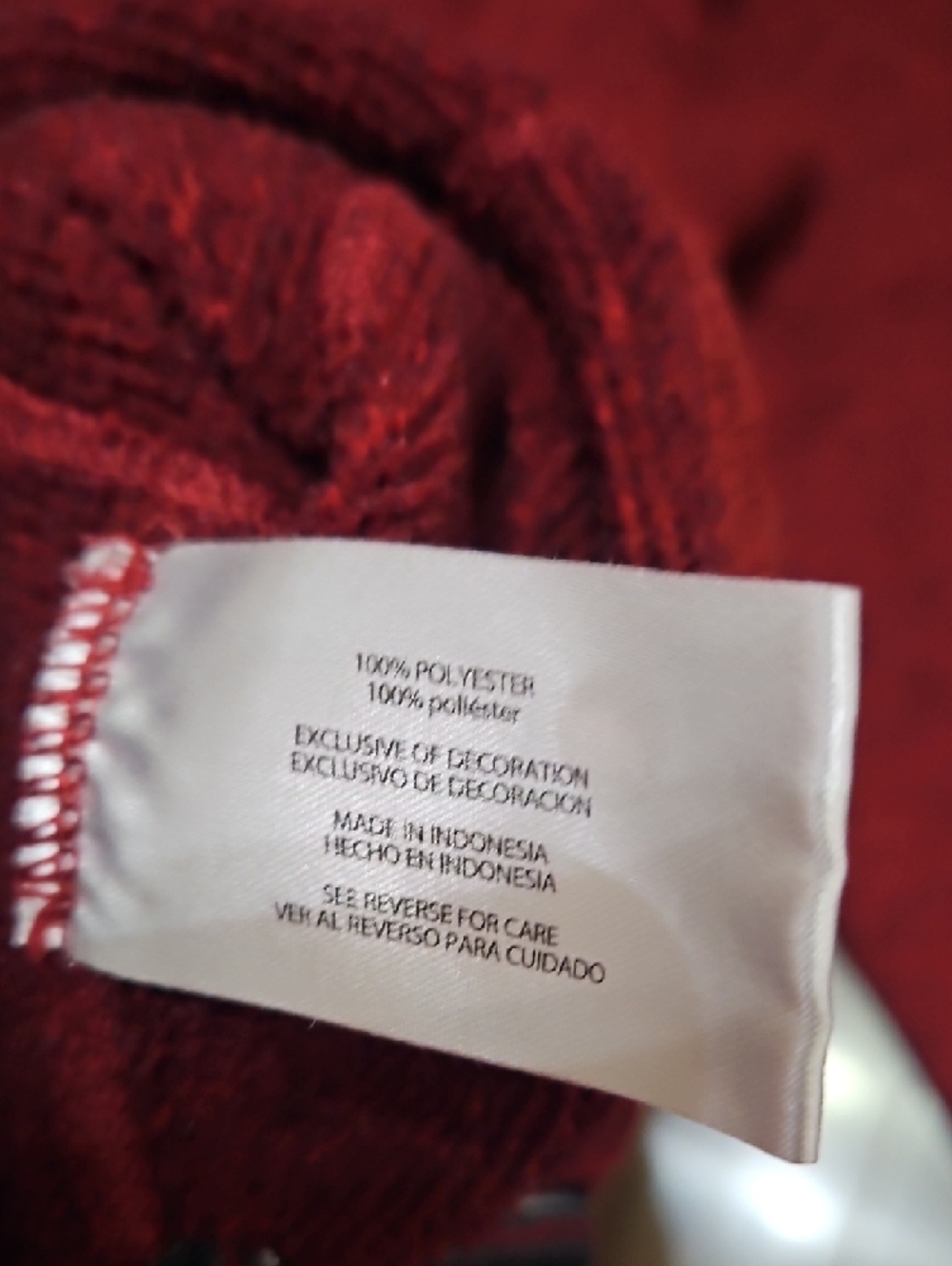 Woolrich Men's Red Half-Zip Fleece Pullover - Picture 6 of 8